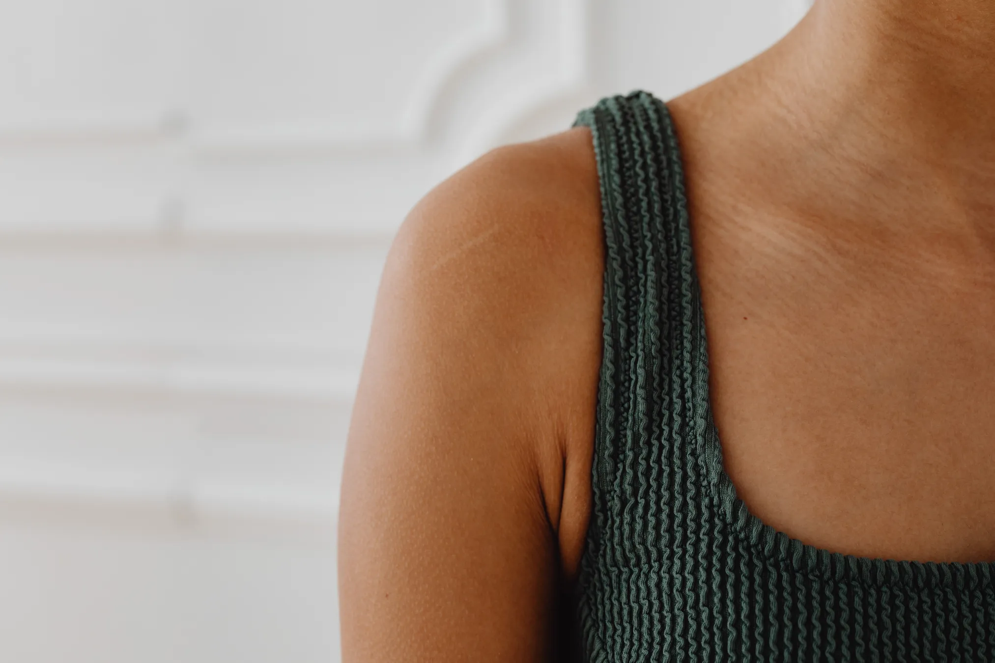 Woman's shoulder